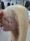 26" Straight 13x4 HD Lace Human Hair Wig - 613