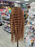 Human Hair Deep Wave Wig - Highlight