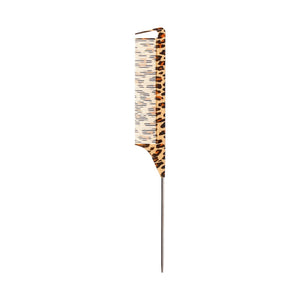 RED by Kiss Leopard Parting Pin Tail Comb