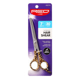 RED by Kiss Leopard 7" Thinning Shear