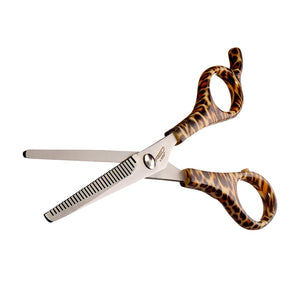 RED by Kiss Leopard 7" Thinning Shear